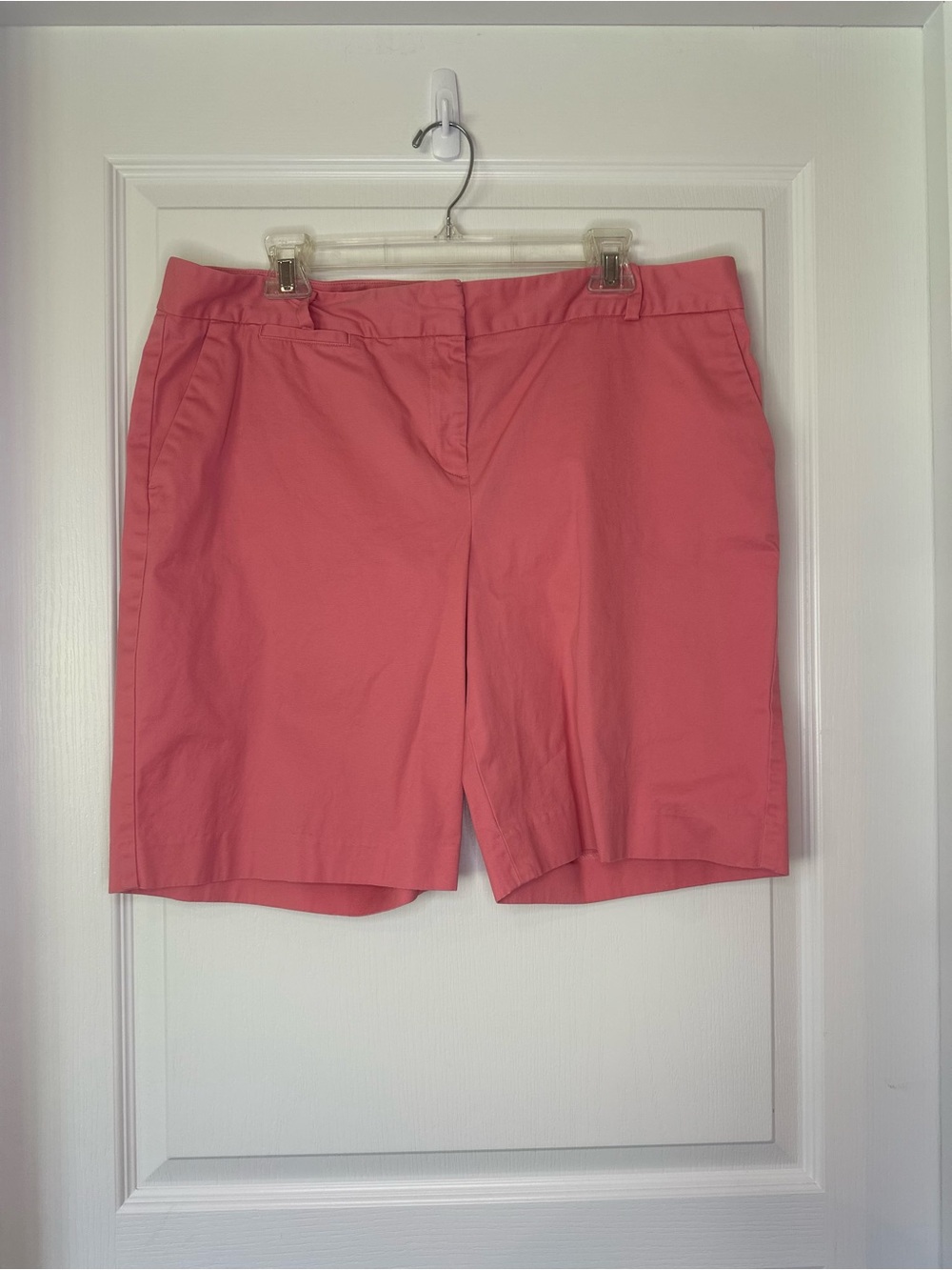 Talbots Coral Pink Bermuda Shorts